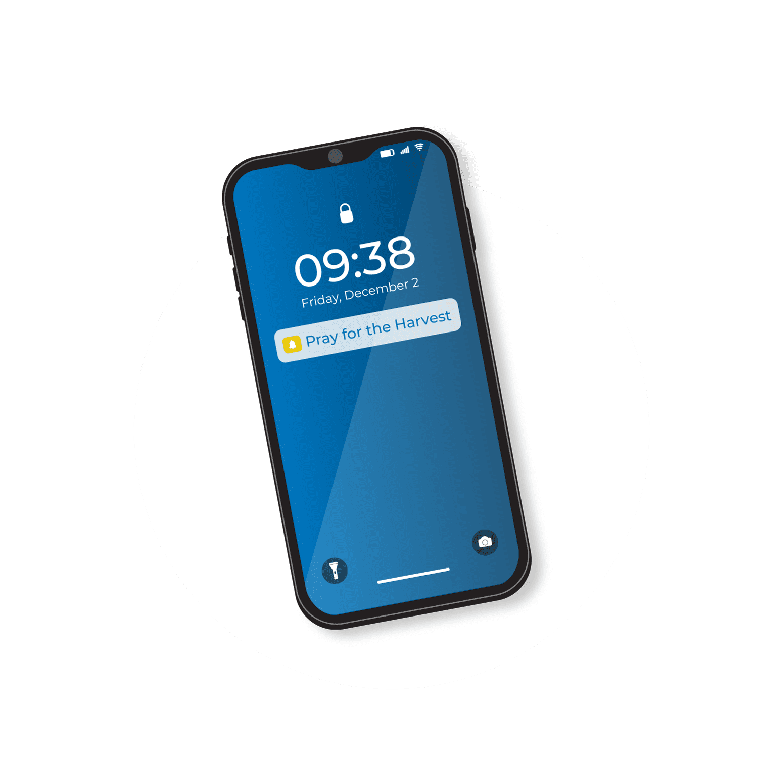 Pray for the Harvest Phone Reminder